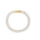 Baguette Cut Zirconia Bracelet