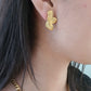 Golden Leaf Earings