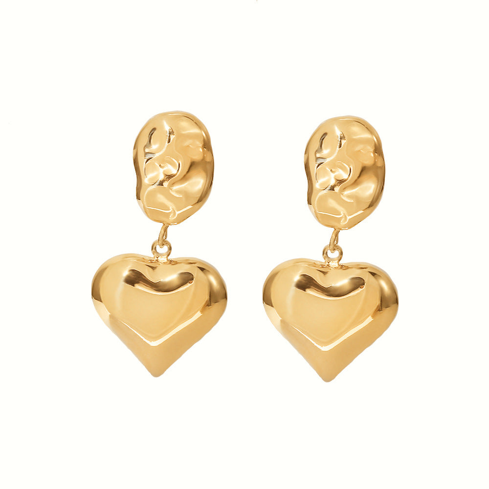 Jess Heart Earrings