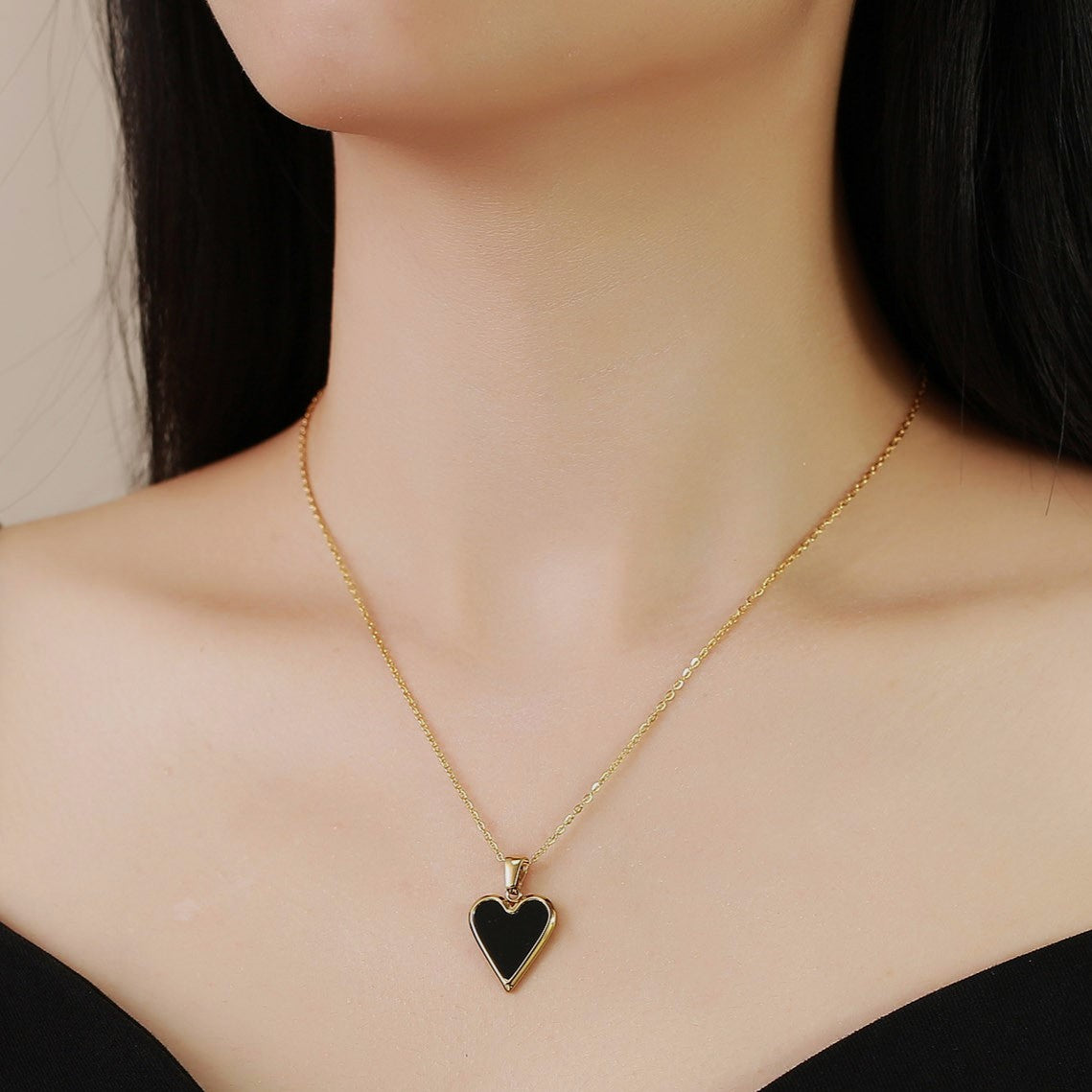 Celine Heart Necklace