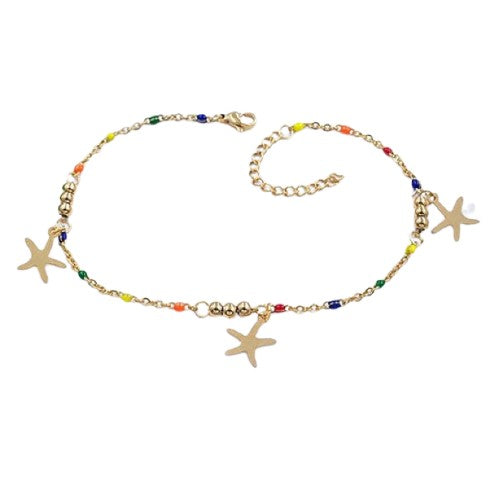 gold plated anklet