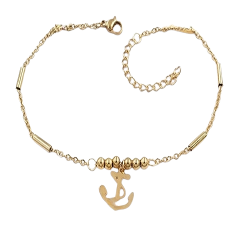 gold plated anklet