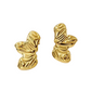 Golden Leaf Earings