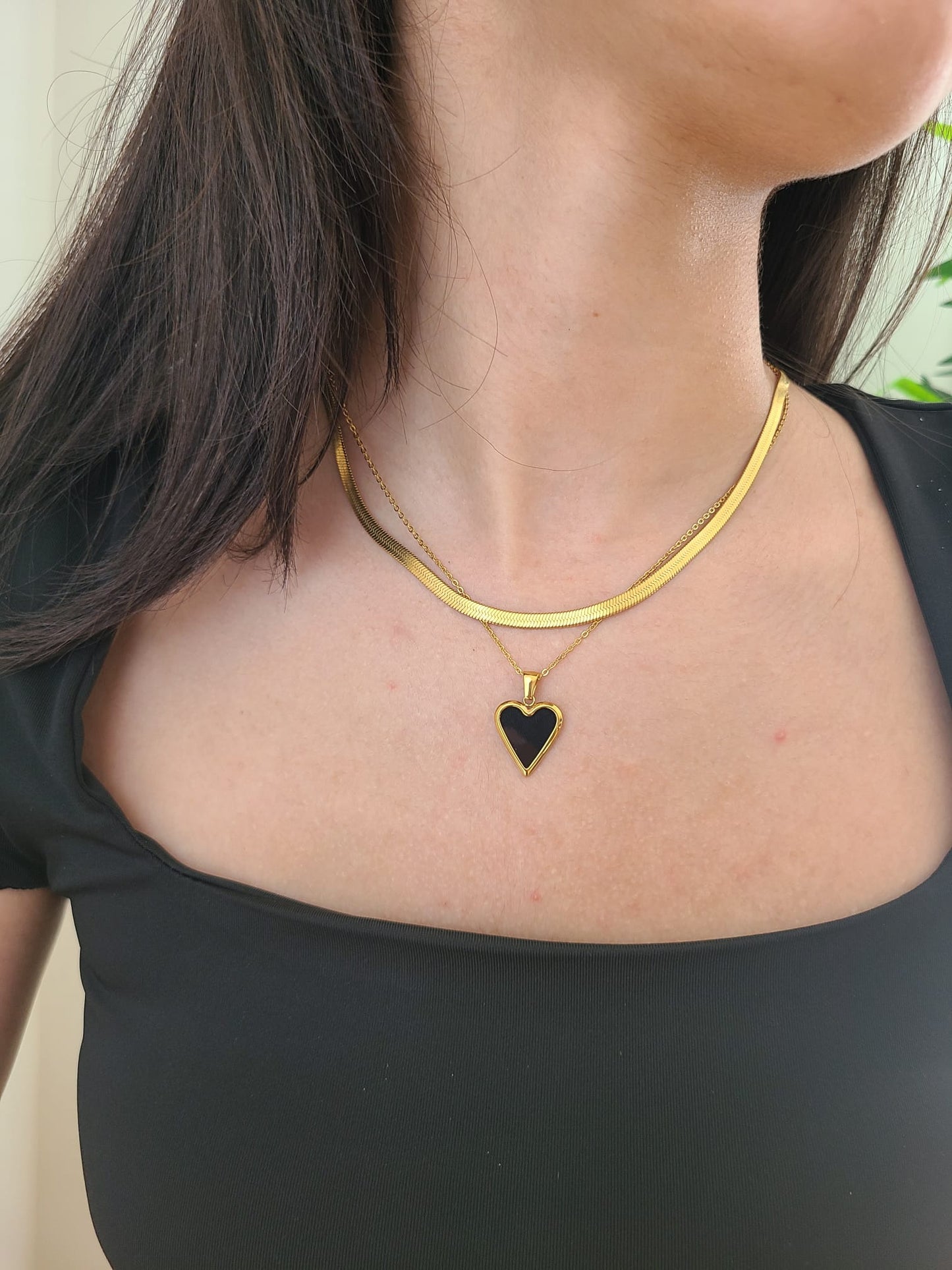 Celine Heart Necklace