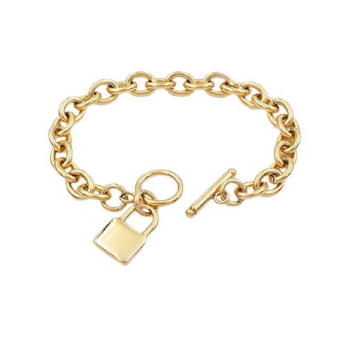 Lock Chain Bracelet