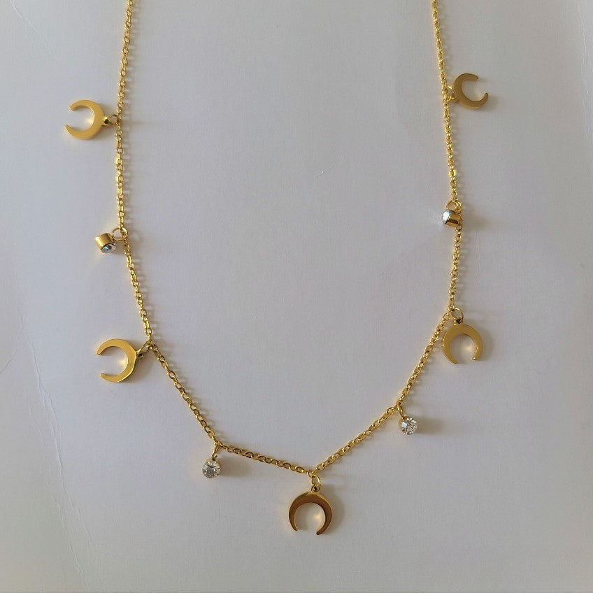 Gold plated necklace