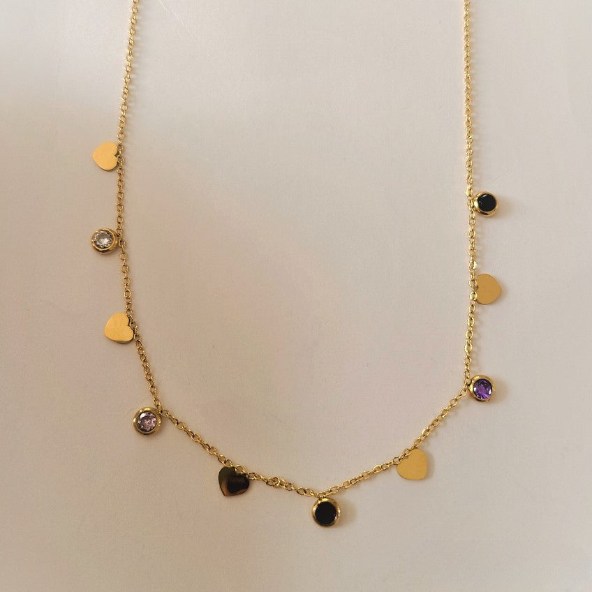 gold plated necklace