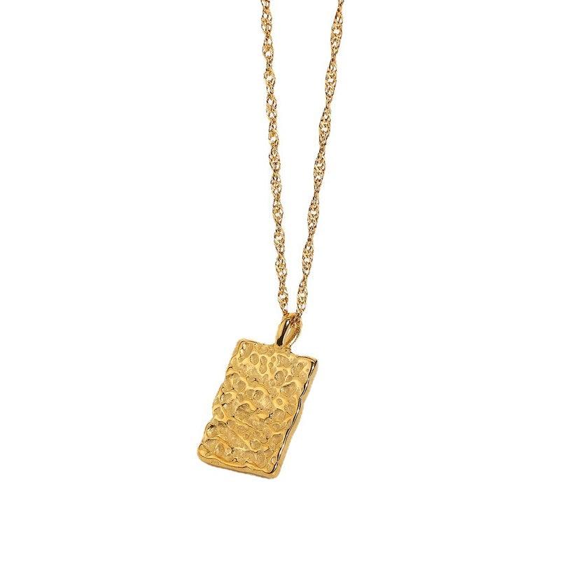 Gold plated necklace