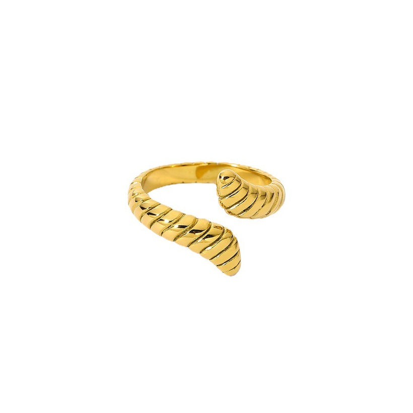 Gold plated ring