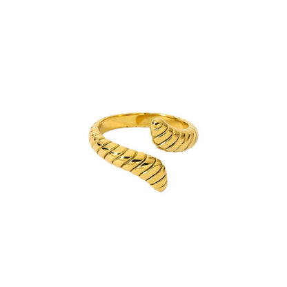 Gold plated ring