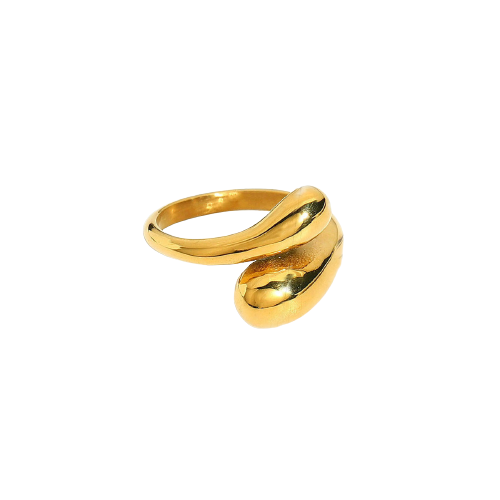 Gold plated ring