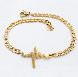 Gold plated bracelet