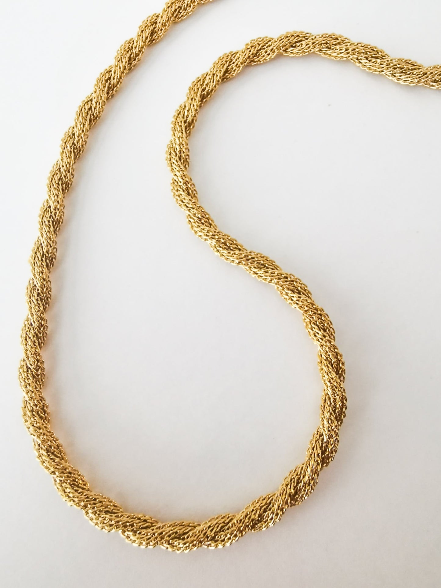 Gold plated necklace