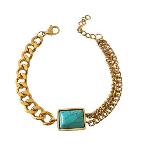 Gold plated bracelet