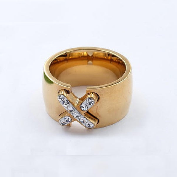 Gold plated ring