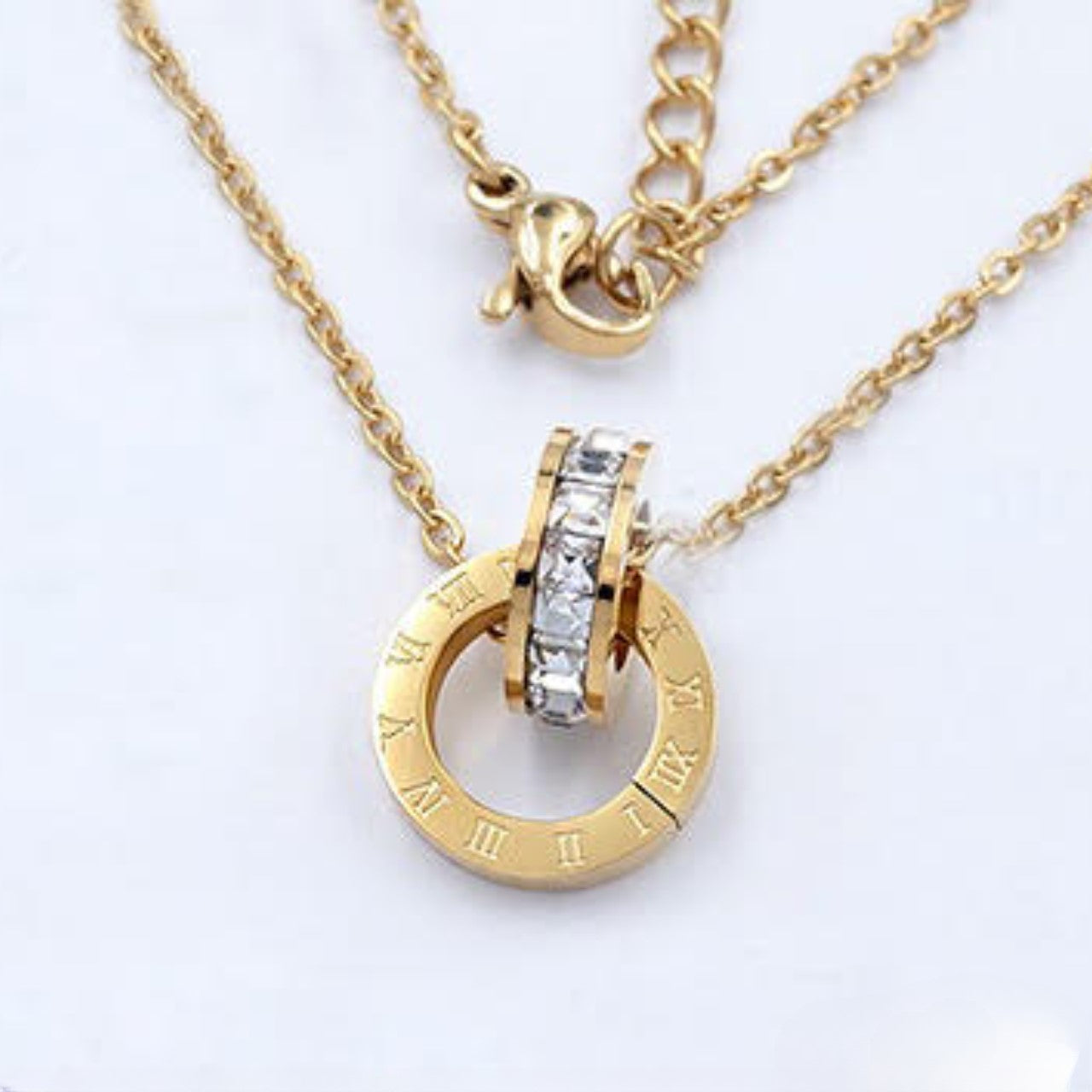 Gold plated necklace