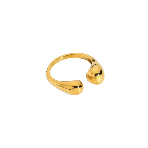 Gold plated ring