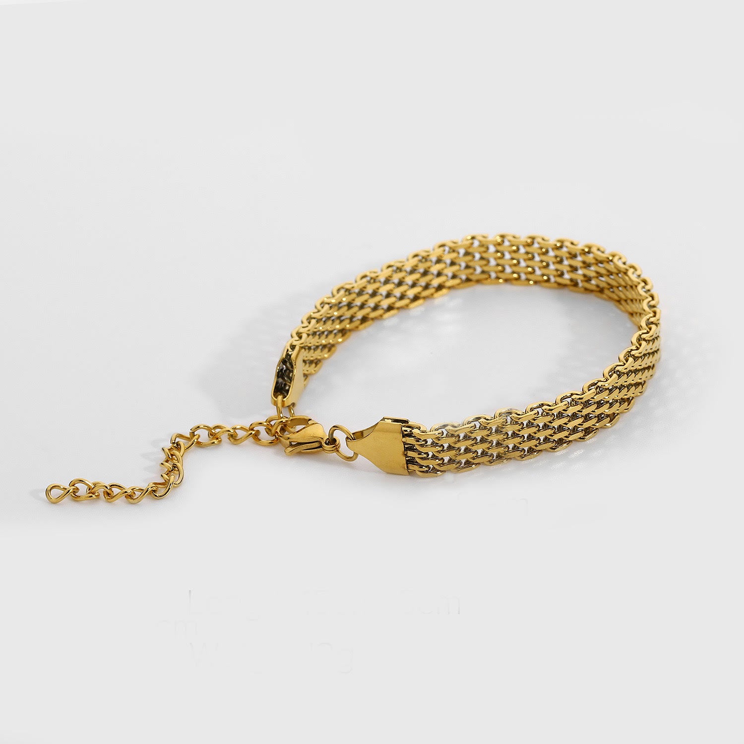 Gold plated bracelet