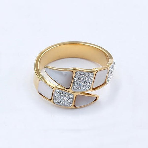 Gold plated ring