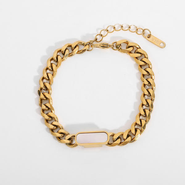 Gold plated bracelet