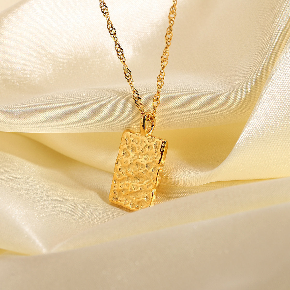 Gold plated necklace