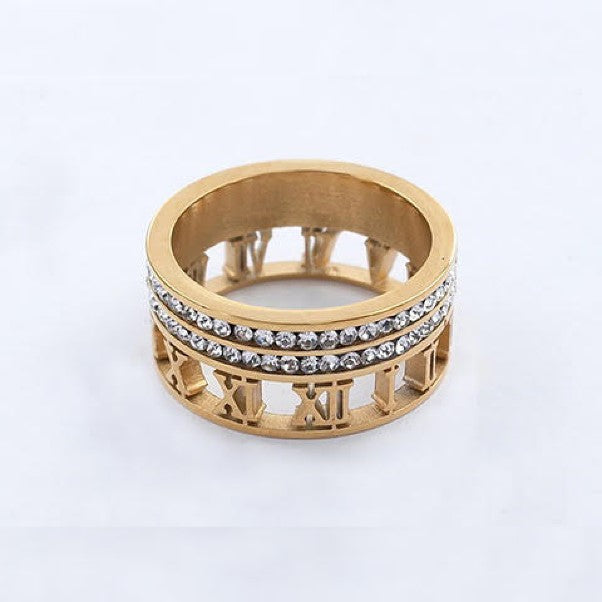 Gold plated ring