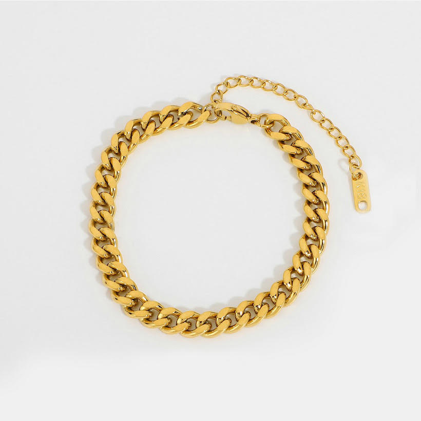 Gold plated bracelet