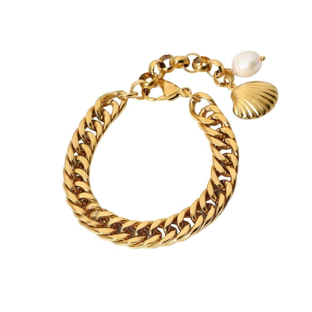 Gold plated bracelet