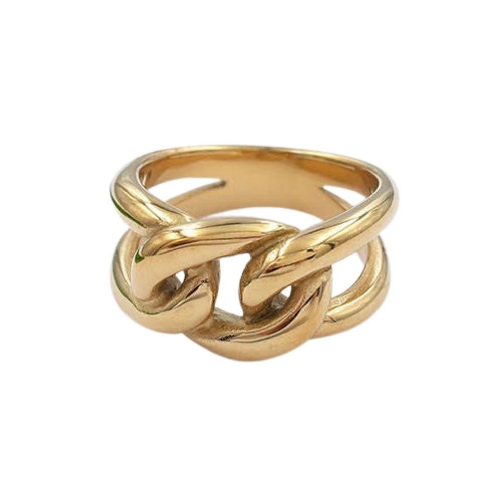 Gold plated ring