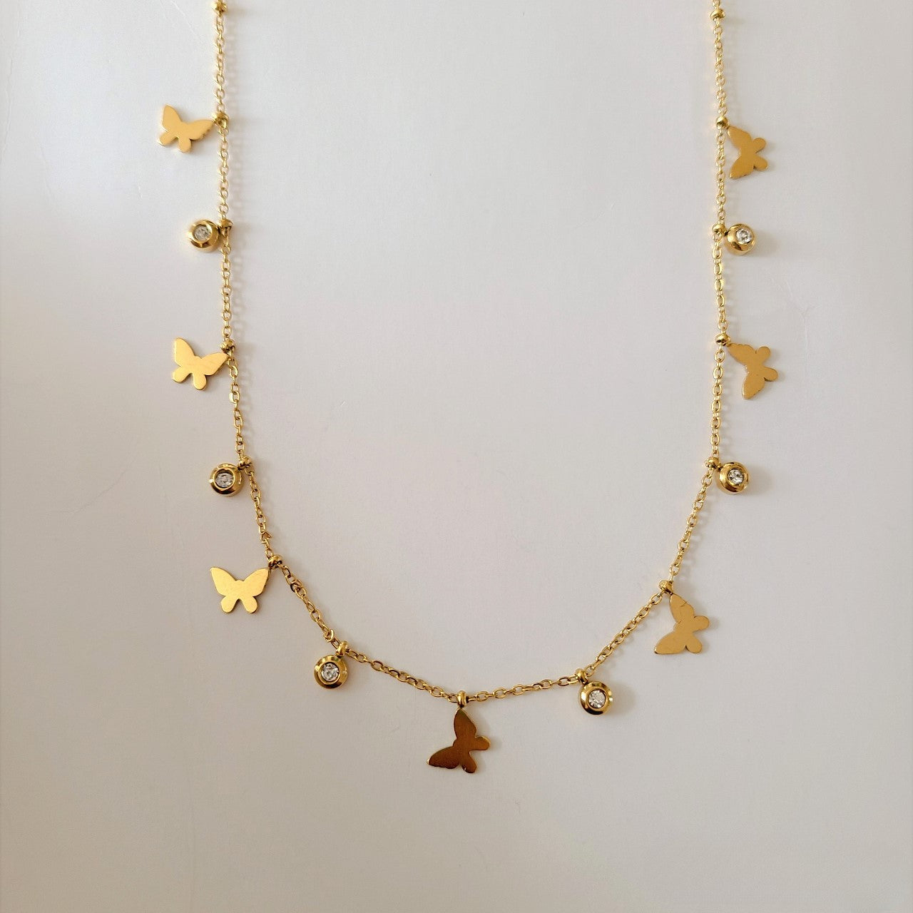 gold plated necklace