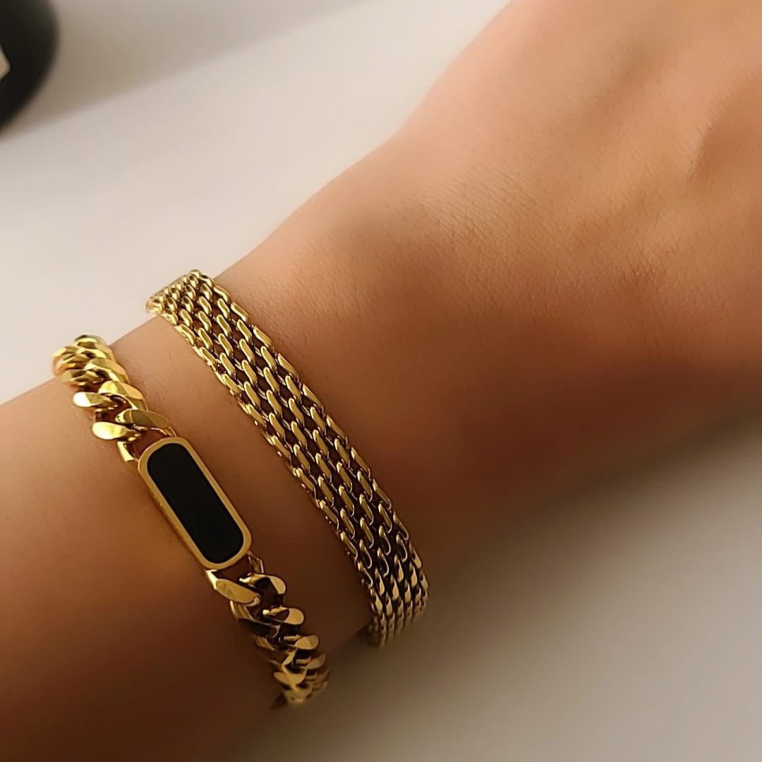 gold plated bracelet