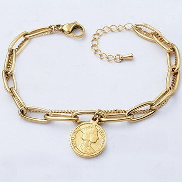 Gold plated bracelet