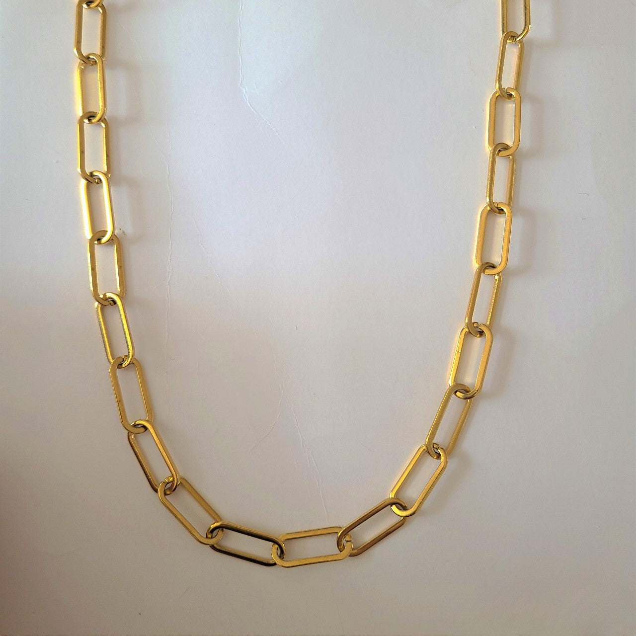 Gold plated necklace