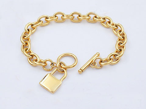 Gold plated bracelet