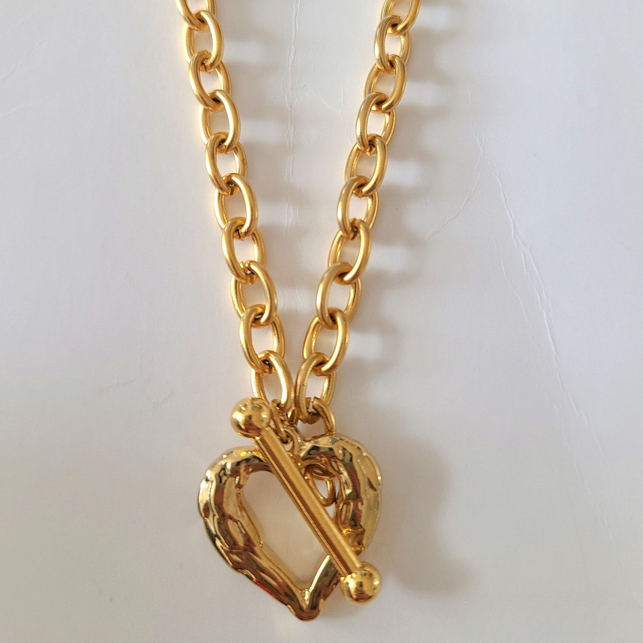 Gold plated necklace