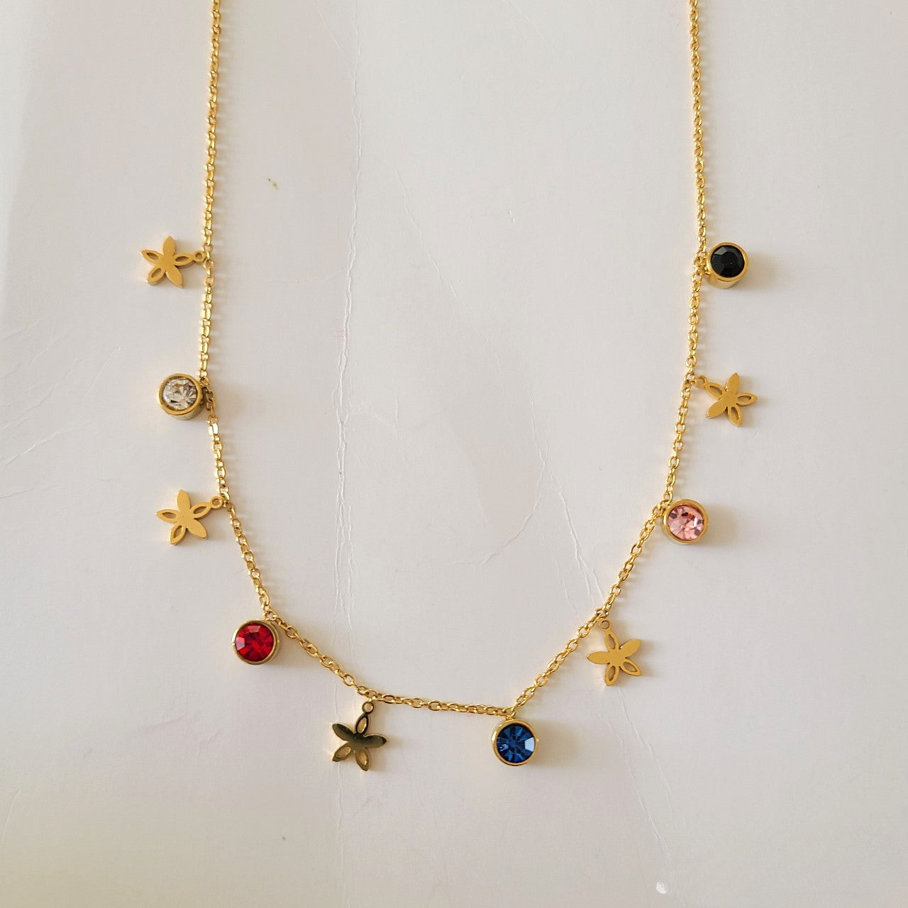 Gold plated necklace